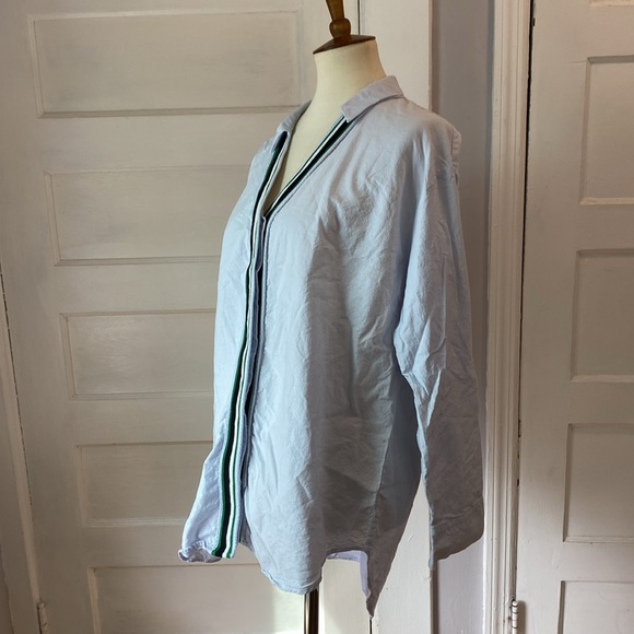 Zara Flowy Button Front Shirt, Size L - Picture 11 of 17